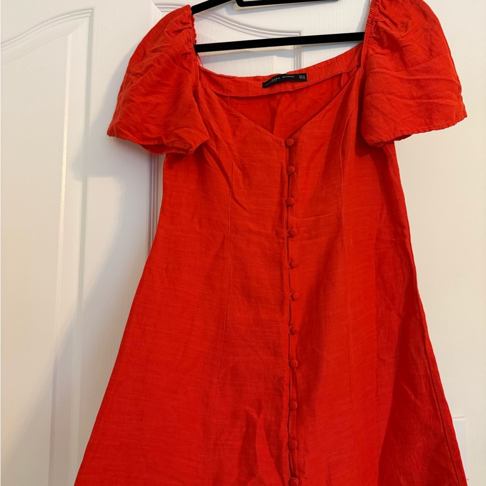 Zara Red Mini Dress